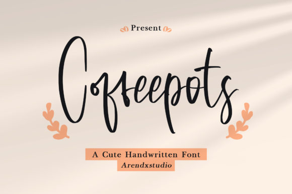 Coffeepots Font - Featured Image