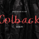 Colback Font - Featured Image