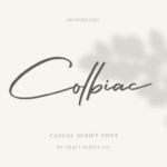 Colbiac Font - Featured Image