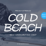 Cold Beach Font - Featured Image