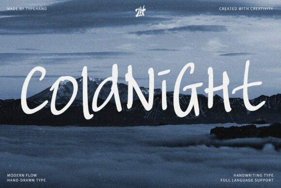Coldnight Font - Featured Image