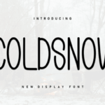 Coldsnow Font - Featured Image