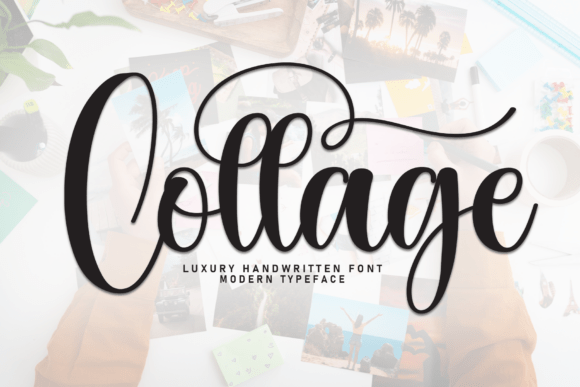 Collage Font - Featured Image