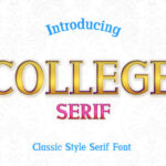 College Font - Featured Image
