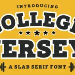 College Jersey Font - Featured Image
