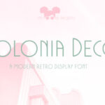 Colonia Deco Font - Featured Image