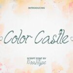 Color Castle Font - Featured Image