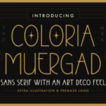 Coloria Muergad Font - Featured Image