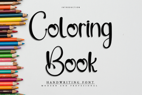 Coloring Book Font - Featured Image