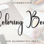 Coloring Book Font - Featured Image