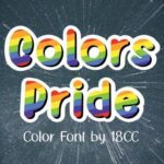 Colors Pride Font - Featured Image