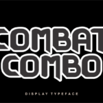 Combat Combo Font - Featured Image