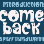 Come Back Font - Featured Image