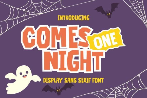 Comes One Night Font - Featured Image