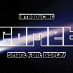 Comet Font - Featured Image