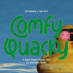 Comfy Quacky Font - Featured Image