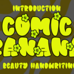 Comic Banana Font - Featured Image