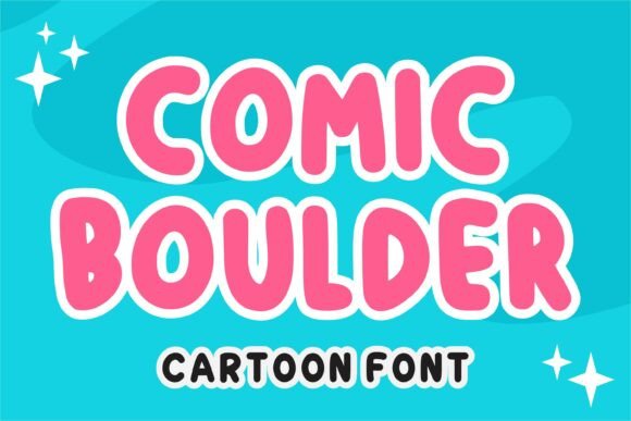 Comic Boulder Font - Featured Image