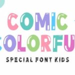 Comic Colorful Font - Featured Image
