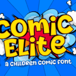 Comic Elite Font - Featured Image