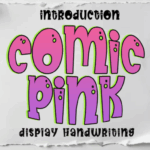 Comic Pink Font - Featured Image