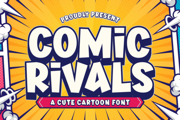 Comic Rivals Font - Featured Image