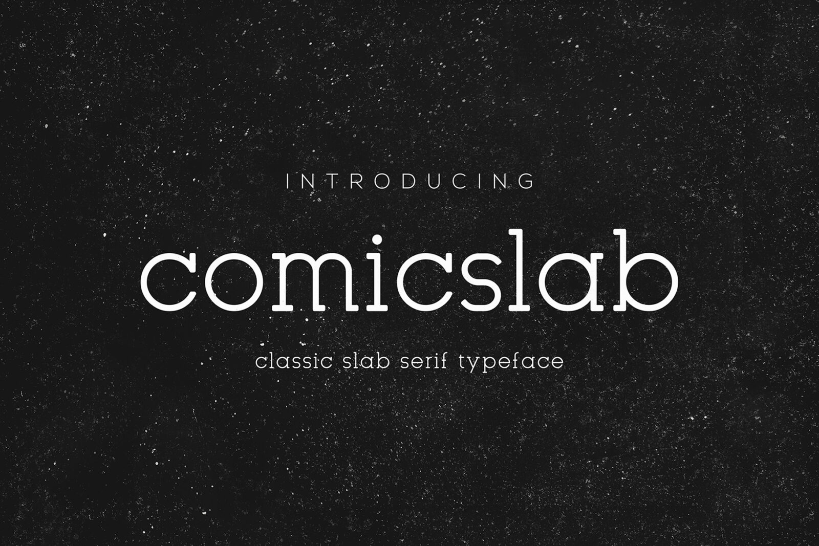 Comic Slab Font - Featured Image