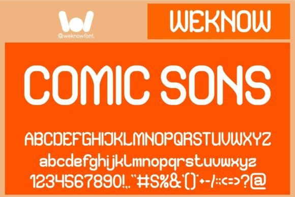 Comic Sons Font - Featured Image