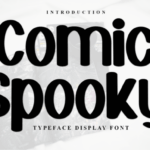 Comic Spooky Font - Featured Image