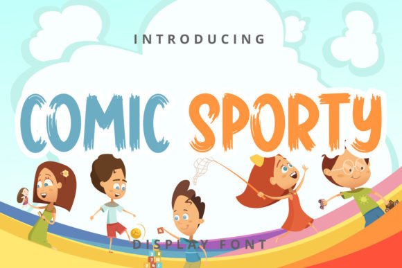Comic Sporty Font - Featured Image