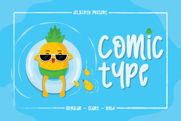Comic Type Font - Featured Image