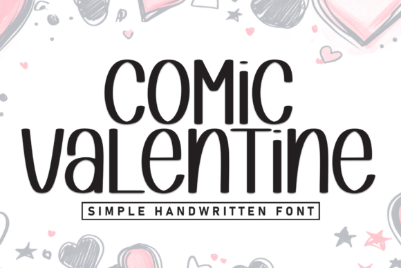 Comic Valentine Font - Featured Image
