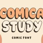 Comicastudy Regular Font - Featured Image