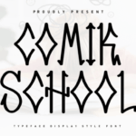 Comik School Font - Featured Image