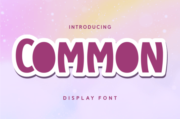 Common Font - Featured Image
