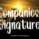 Companies Signature Font - Featured Image