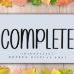 Complete Font - Featured Image