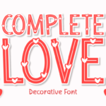 Complete Love Font - Featured Image