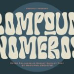 Compoun Nomeros Font - Featured Image
