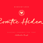 Comtic Hiden Font - Featured Image