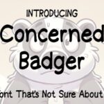Concerned Badger Font - Featured Image
