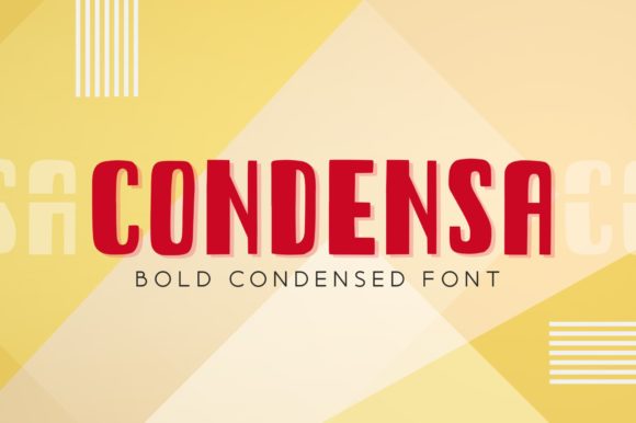 Condensa Font - Featured Image