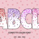 Confetti Color Font - Featured Image
