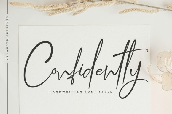 Confidently Font - Featured Image