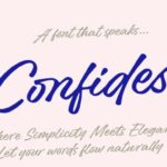Confides Font - Featured Image