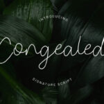 Congealed Font - Featured Image