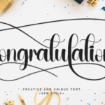 Congratulations Font - Featured Image