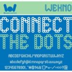 Connect the Dots Font - Featured Image