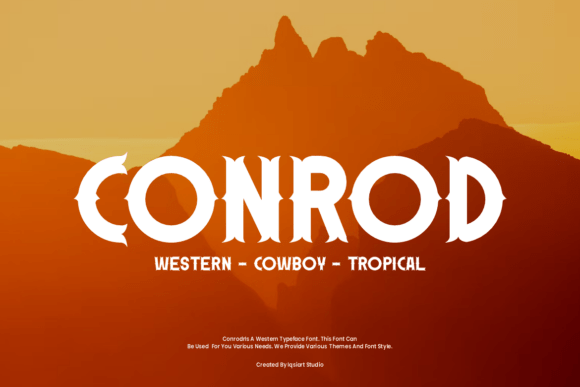 Conrod Font - Featured Image