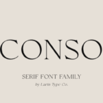 Conso Font - Featured Image